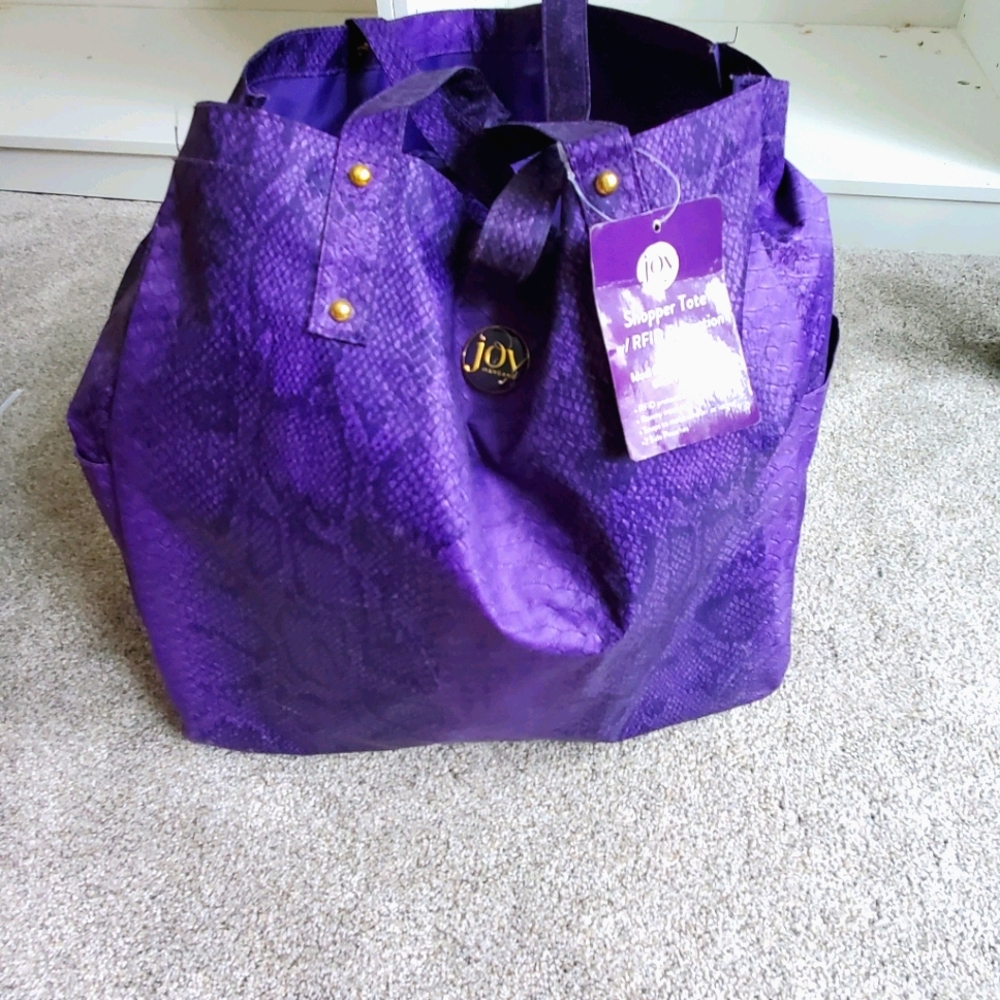 Joy Mangano Purple Travel Set